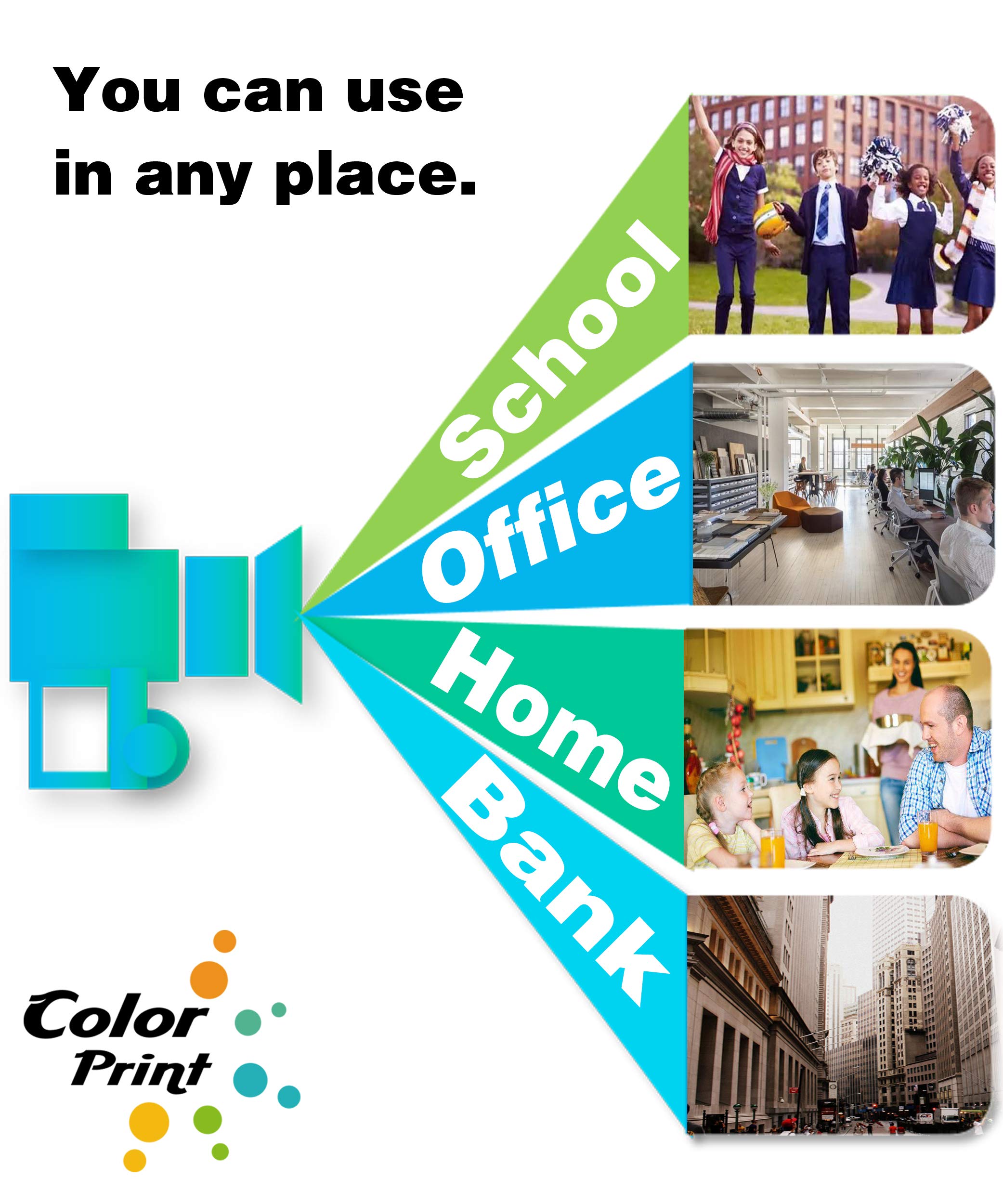 4-Pack HP 932XL/933XL Black High Yield Ink Cartridges - Compatible with OfficeJet 6600 6700 7612 6100 7610 7110 7620 7510 Printers - Perfect for Home Office, School Projects & Small Business Printing Needs