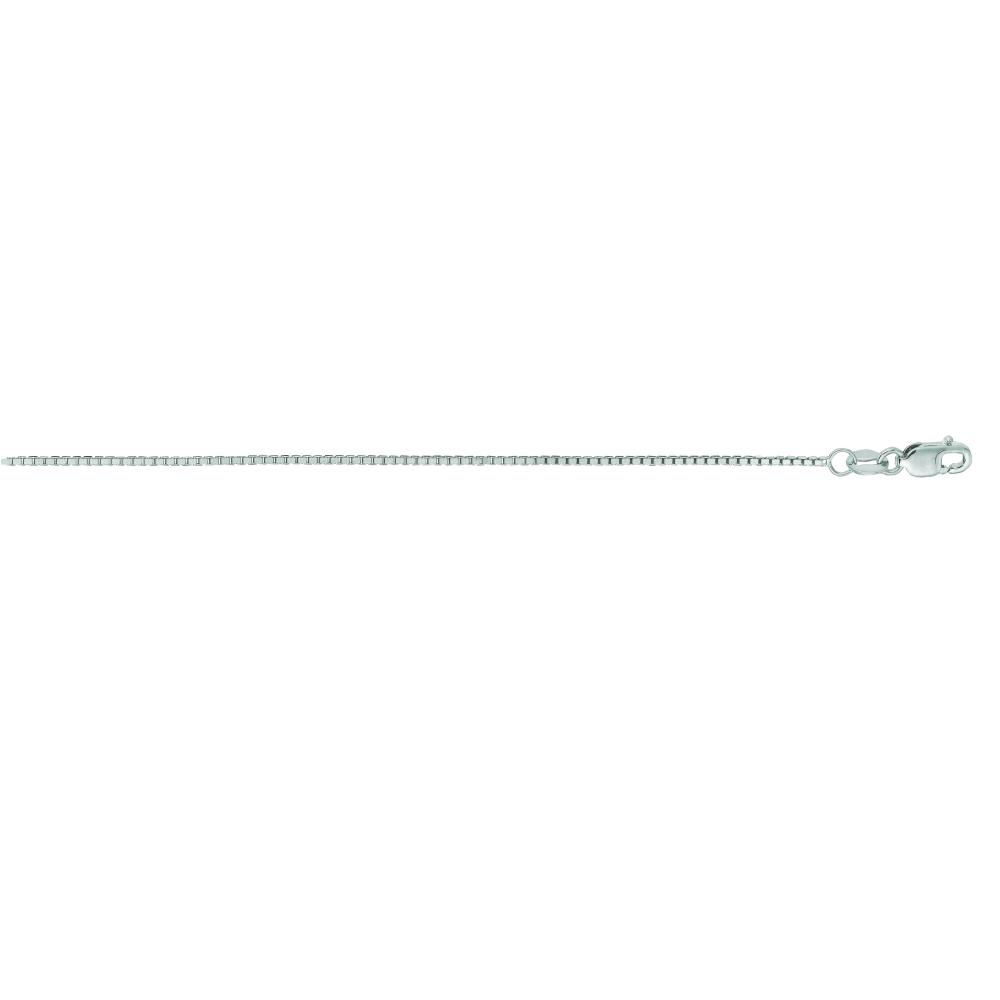14K Gold 1mm Octagonal Box Chain Necklace for Women - Dainty Delicate Jewelry Gift for Her - Perfect for Layering, Everyday Wear & Special Occasions