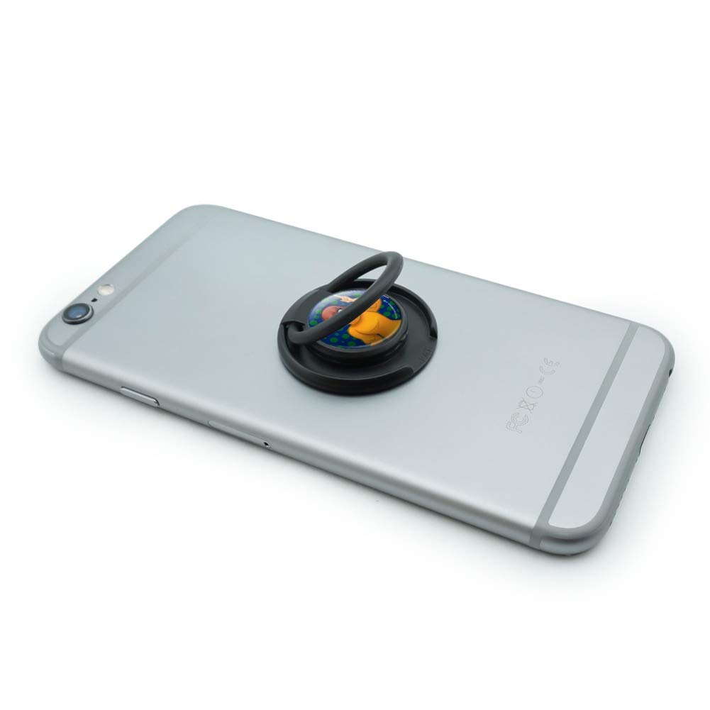 Scooby Doo Velma Character Mobile Phone Ring Grip Holder Stand - Perfect for Watching Videos, Taking Selfies, and Hands-Free Browsing