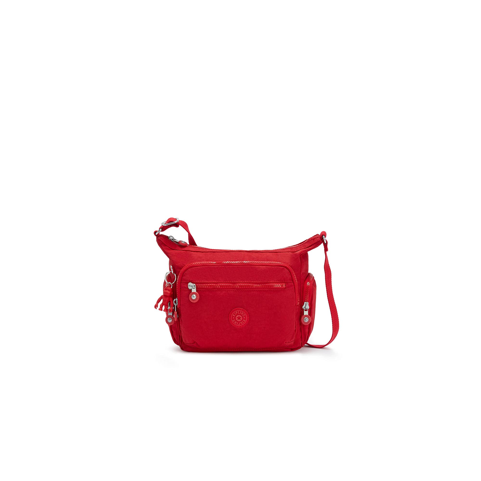 Kipling Women's Gabbie Small Crossbody Bag - Lightweight Everyday Shoulder Purse for Women | Casual Red Rouge Handbag | Perfect for Work, Travel & Daily Use (Small, US Size)