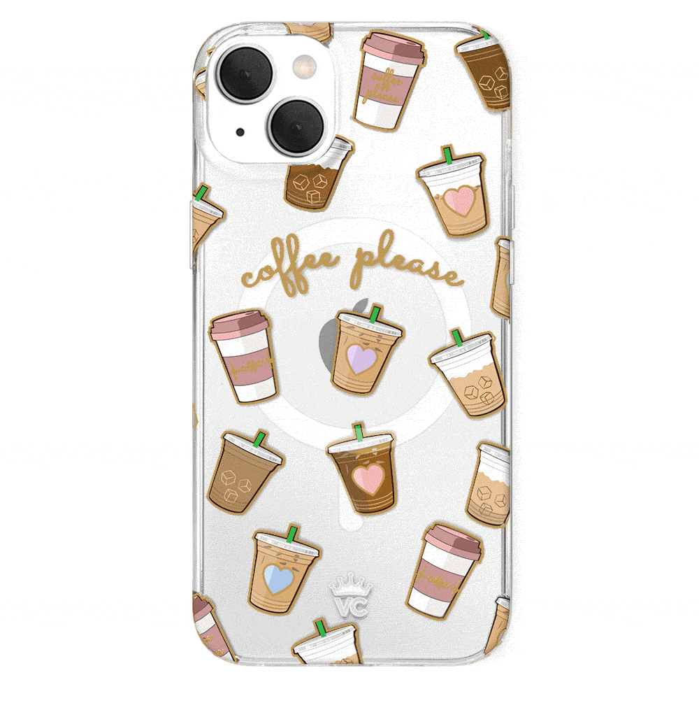 Premium Coffee First iPhone Case - Stylish & Durable Phone Cover for iPhone [Models] - Perfect for Coffee Lovers, Office Use & Daily Protection