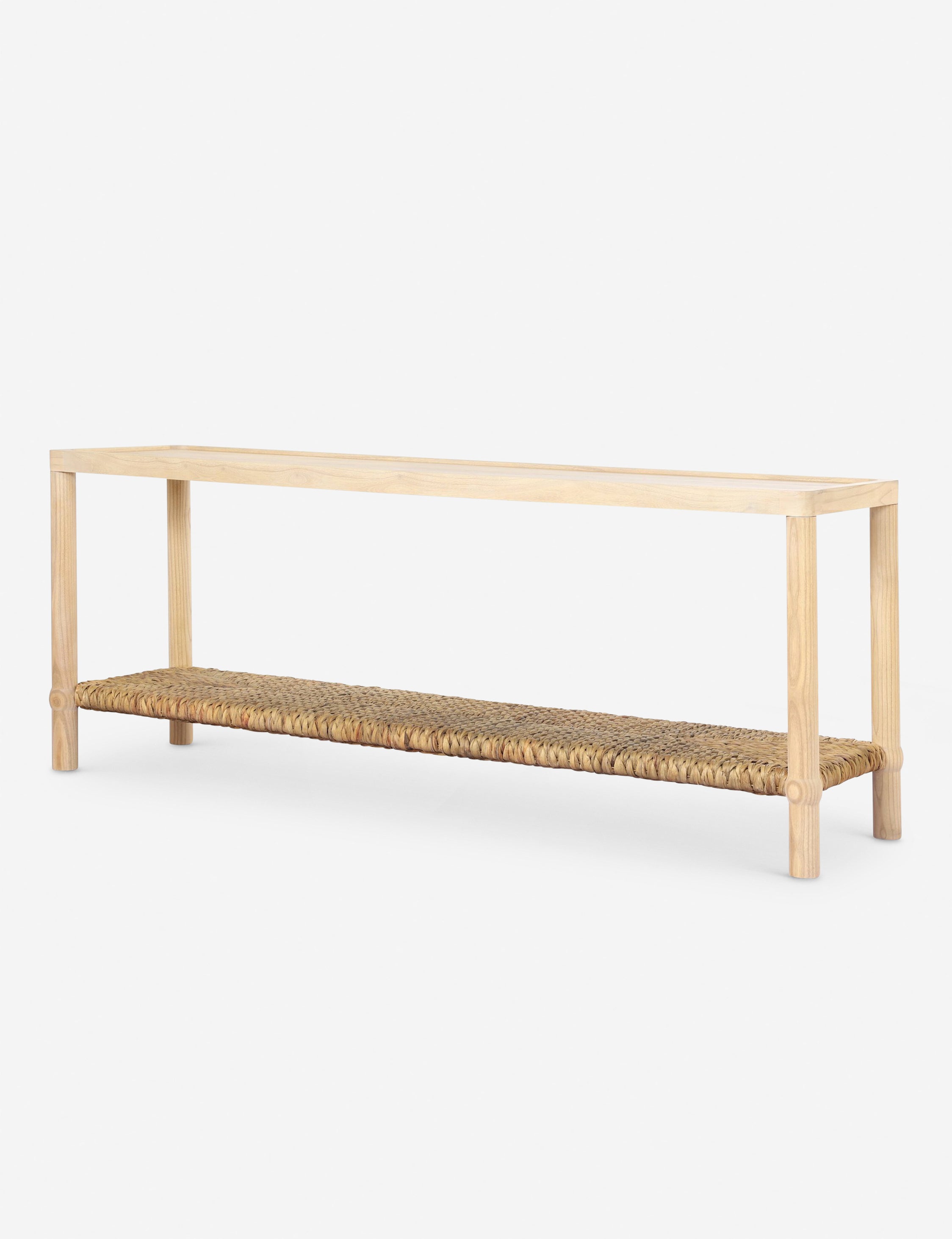 Gabriella Console Table by Amber Lewis x Four Hands - Modern Entryway Sofa Table for Hallway, Living Room & Dining Room Decor