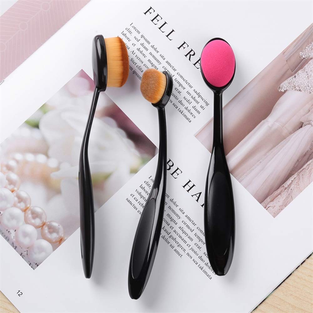 3-Pack Blending Brush Set for Paper Crafting & Makeup - 3 Sizes for Scrapbooking, Card Making, Stamping, Die Cuts & Background Blending - Perfect for Artists, DIY Projects & Cosmetic Application