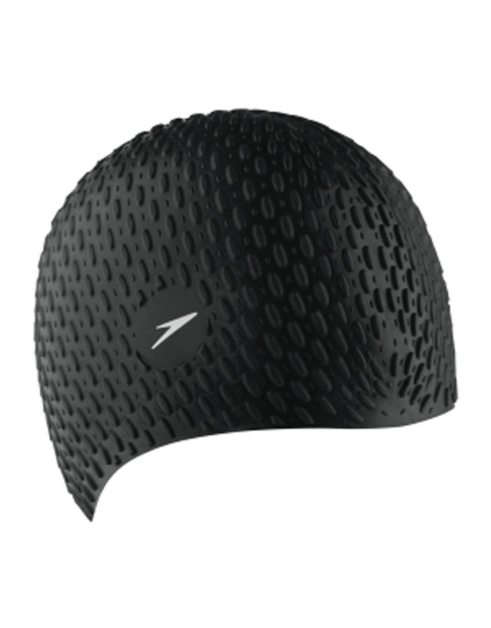 Unisex Silicone Bubble Swim Cap for Adults & Kids - Waterproof Swim Hat for Pool, Lap Swimming & Training
