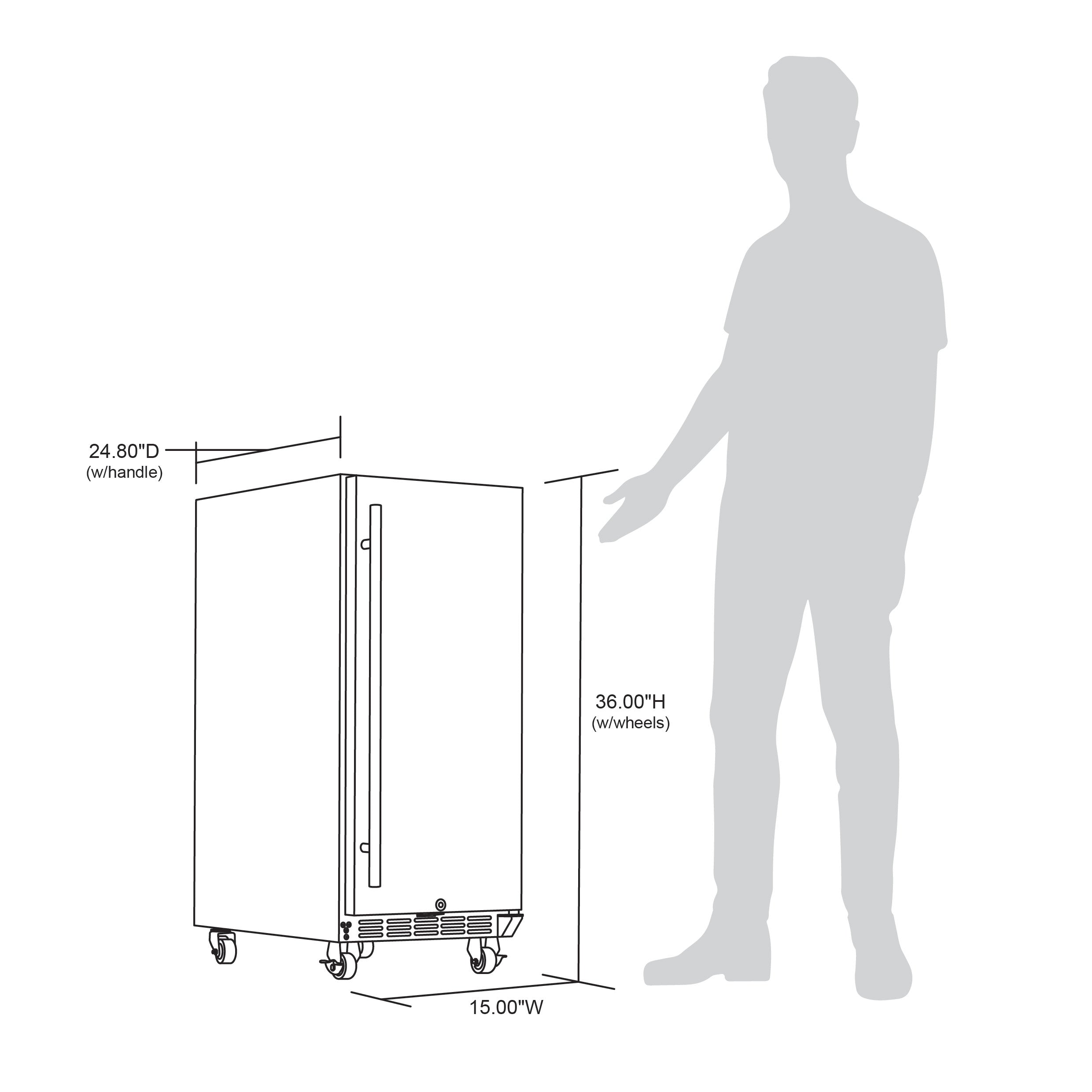 Newair® 90 Can Built-In Outdoor Beverage Refrigerator - Energy Efficient Compact Beer Cooler for Patio, Poolside & Backyard Entertaining