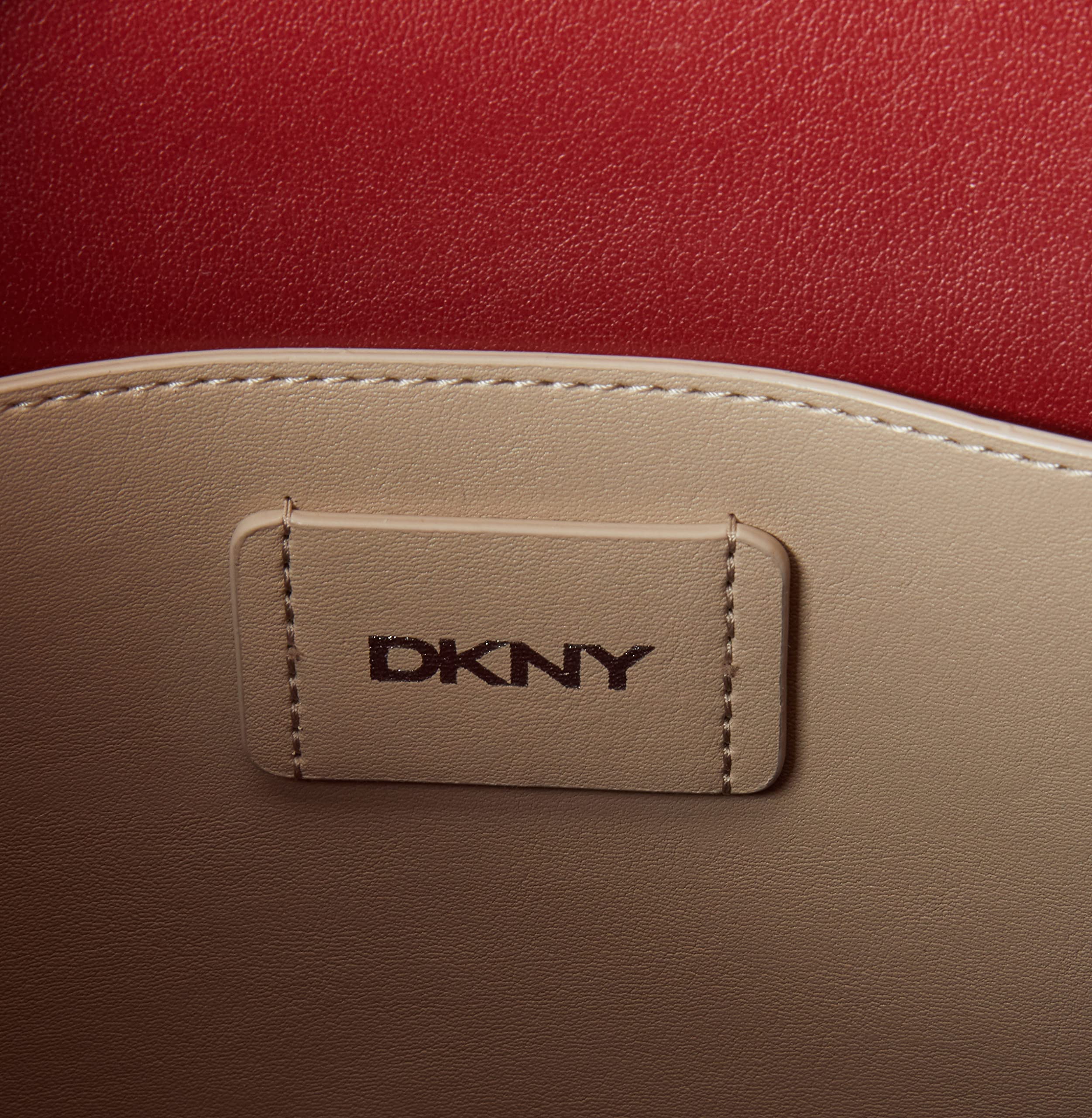 DKNY Women's Tilly Non-Slip Tote Bag - Stylish Designer Handbag for Work, Travel & Everyday Use | Premium Leather Shoulder Tote with Spacious Interior