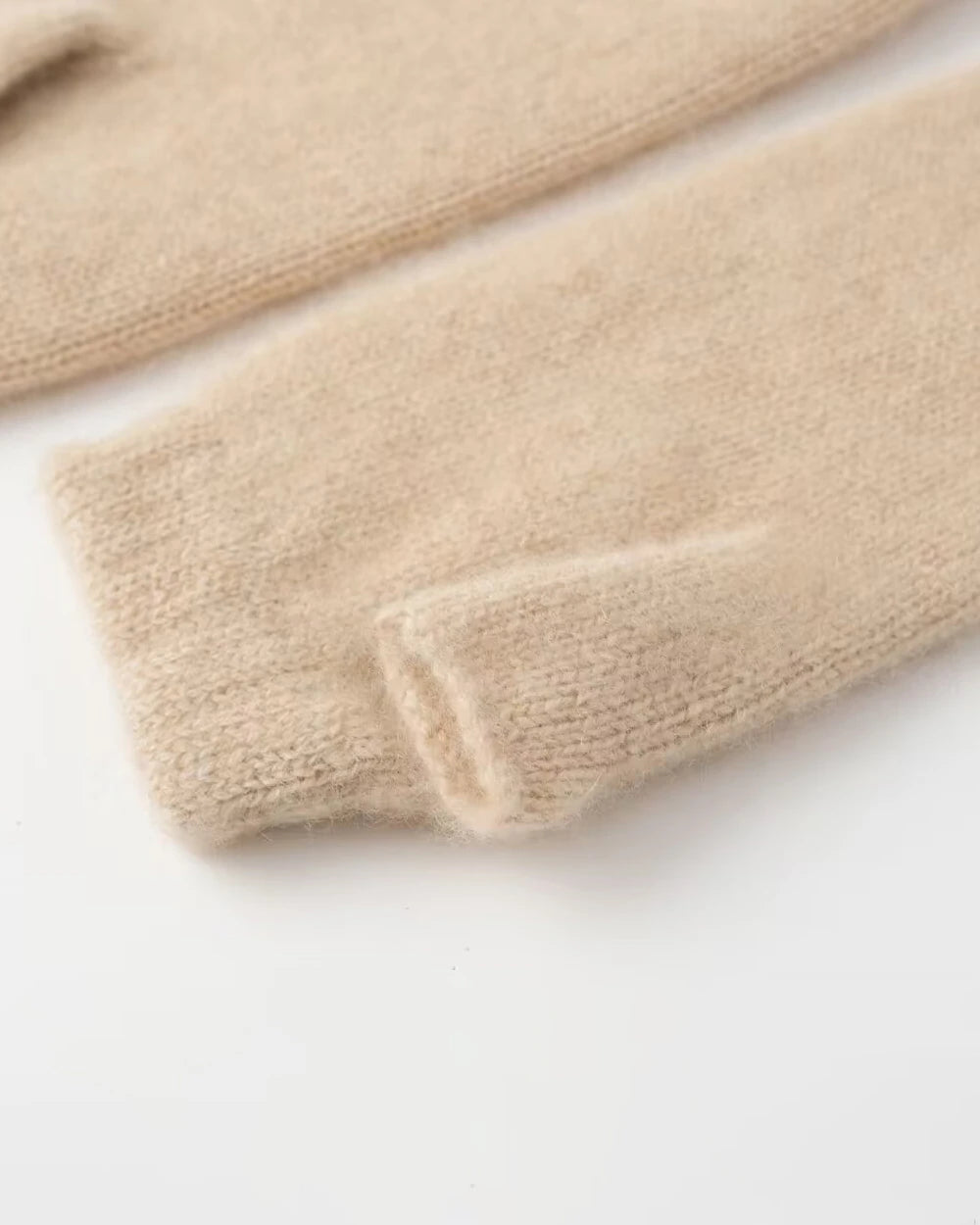 Cashmere Fingerless Gloves for Women & Men - Soft & Warm Winter Knit Gloves - Perfect for Driving, Typing & Outdoor Activities