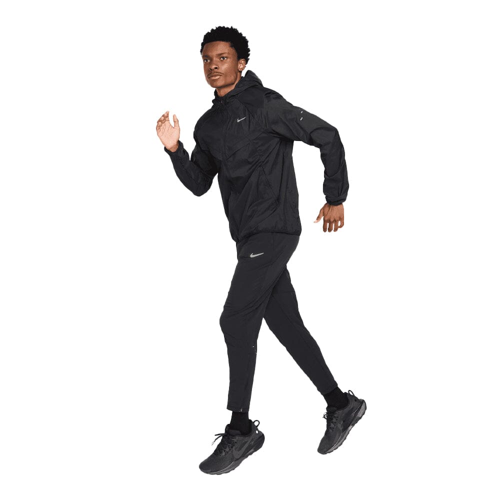 Nike Men's Stride Repel UV Running Jacket - Lightweight Waterproof Windbreaker for Outdoor Jogging & Hiking