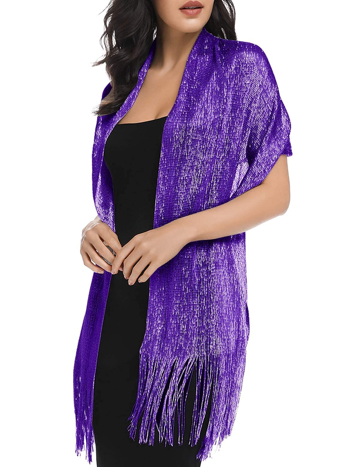 Elegant BANETTETA Women's Shawl Wrap - Formal Evening Scarf with Buckle for Weddings, Parties & Special Occasions | Perfect for Dresses, Evening Gowns & Formal Events