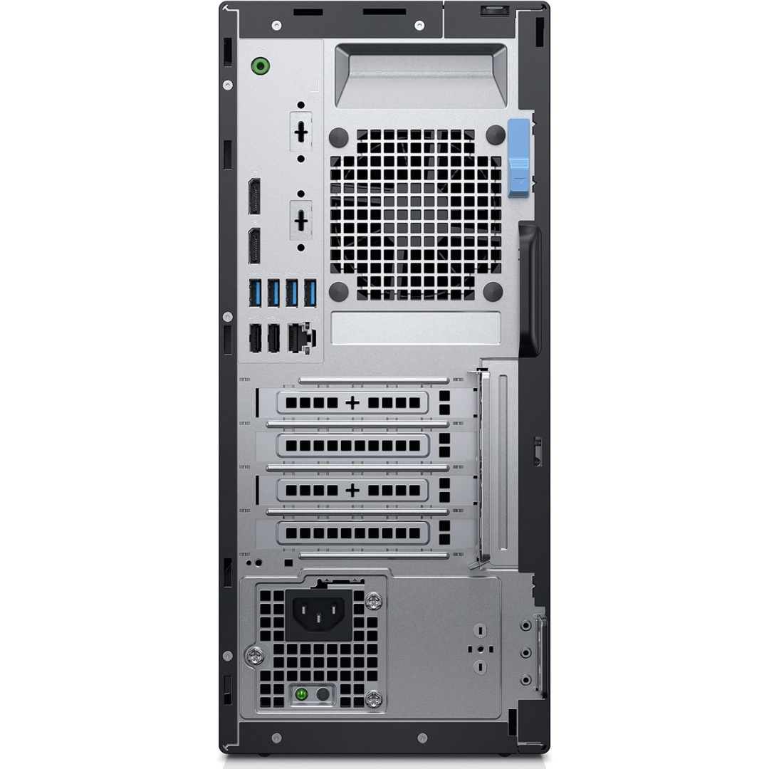 Refurbished Dell OptiPlex 5060 Tower Desktop - Intel Core i5-8500 3.0GHz, 16GB RAM, 256GB SSD, Windows 11 Pro | Home Office & Business Computer Workstation