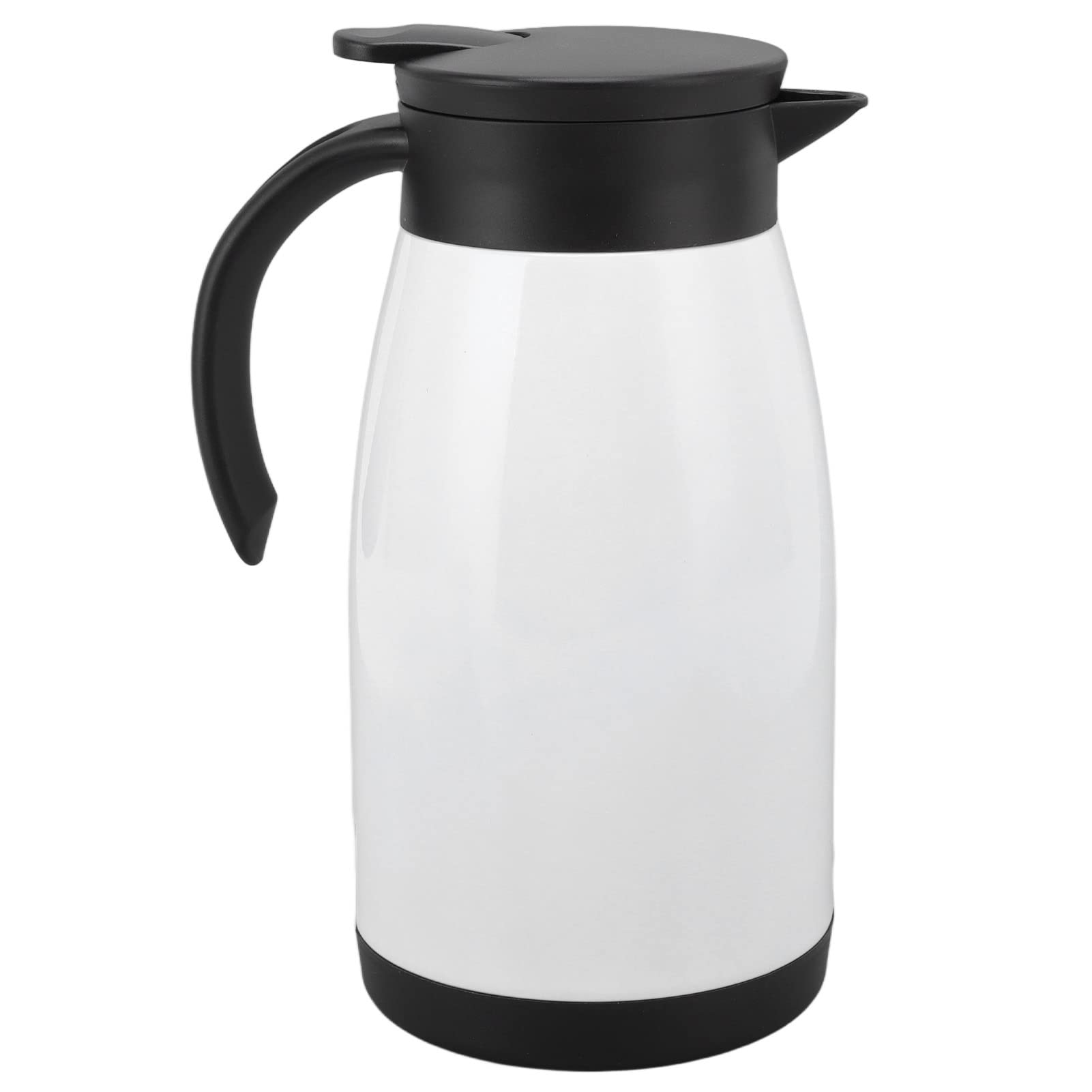 Fdit 12V/24V Portable Electric Travel Kettle with Ergonomic Handle - Compact Car Kettle for Trucks, RVs & Camping - Perfect for Road Trips & Outdoor Adventures