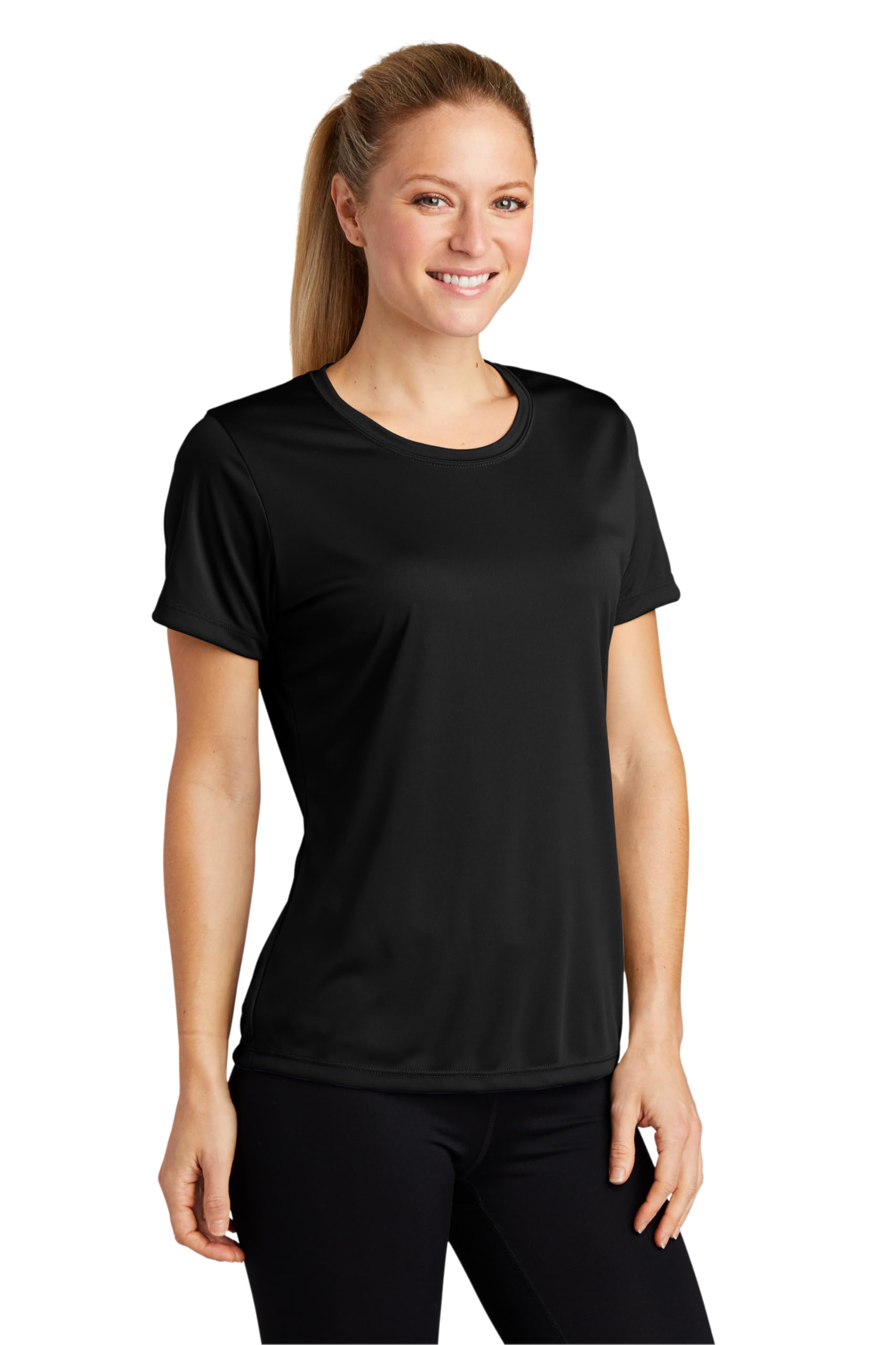 Premium Workout Tops for Women - Moisture Wicking Gym Shirts & Exercise Tops - Plus Size Activewear for Yoga, Running & Fitness Training