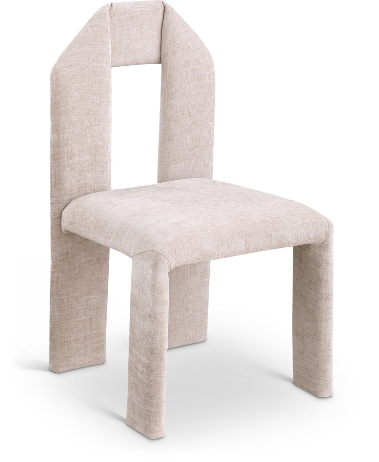 Luxury Bennett Chenille Fabric Dining Chair - Soft & Durable Upholstered Seat for Elegant Home Decor, Kitchen, Dining Room, and Office Use