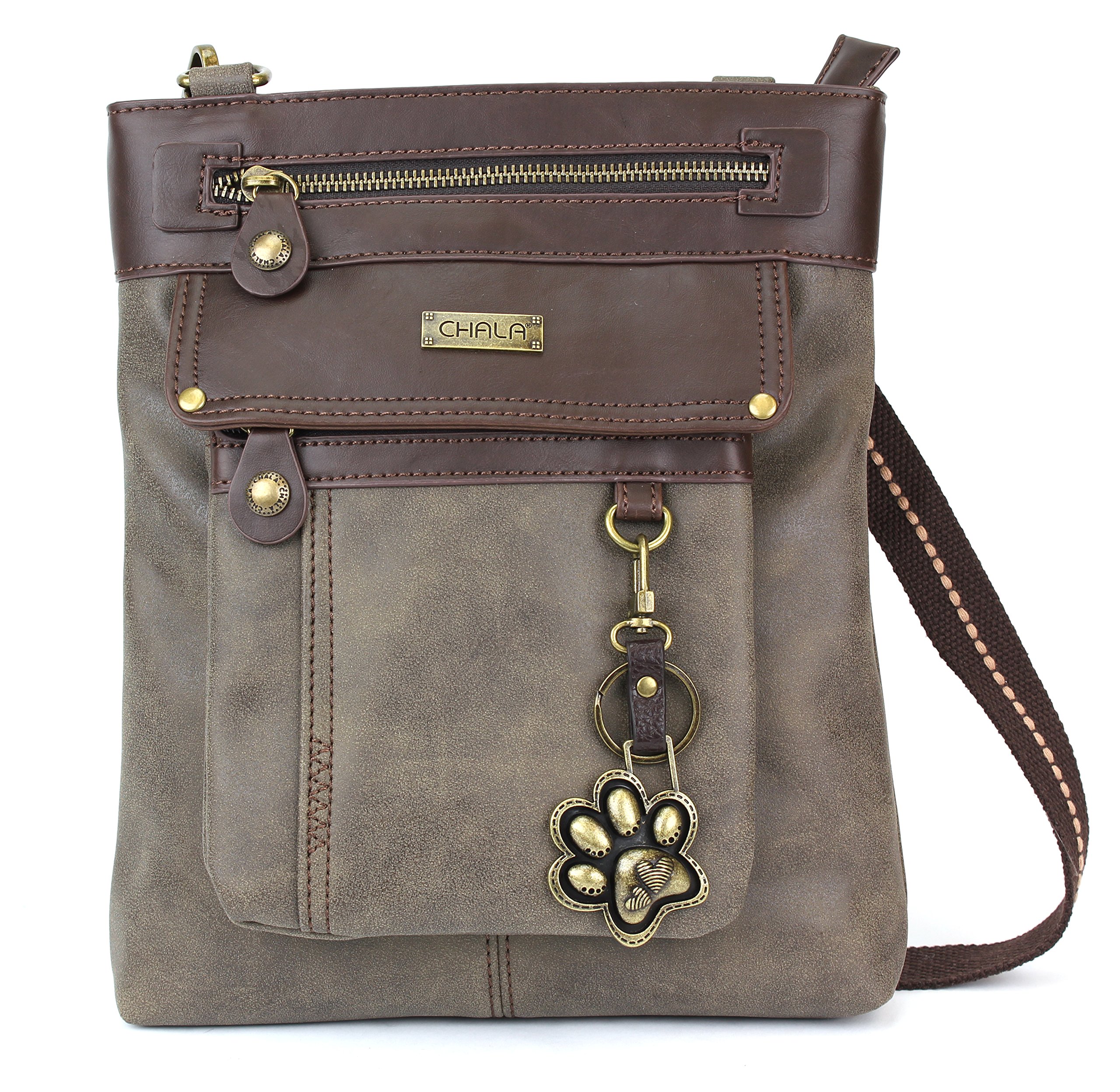 CHALA GEMINI Crossbody Canvas Messenger Bag for Women - Stylish & Durable Shoulder Purse - Perfect for Travel, Work & Everyday Use