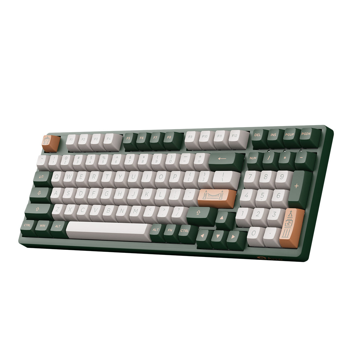 Akko 3098S London 98-Key Hot Swappable Mechanical Keyboard with RGB Backlight & CS Jelly Pink Switches - Perfect for Gaming, Typing & Office Work