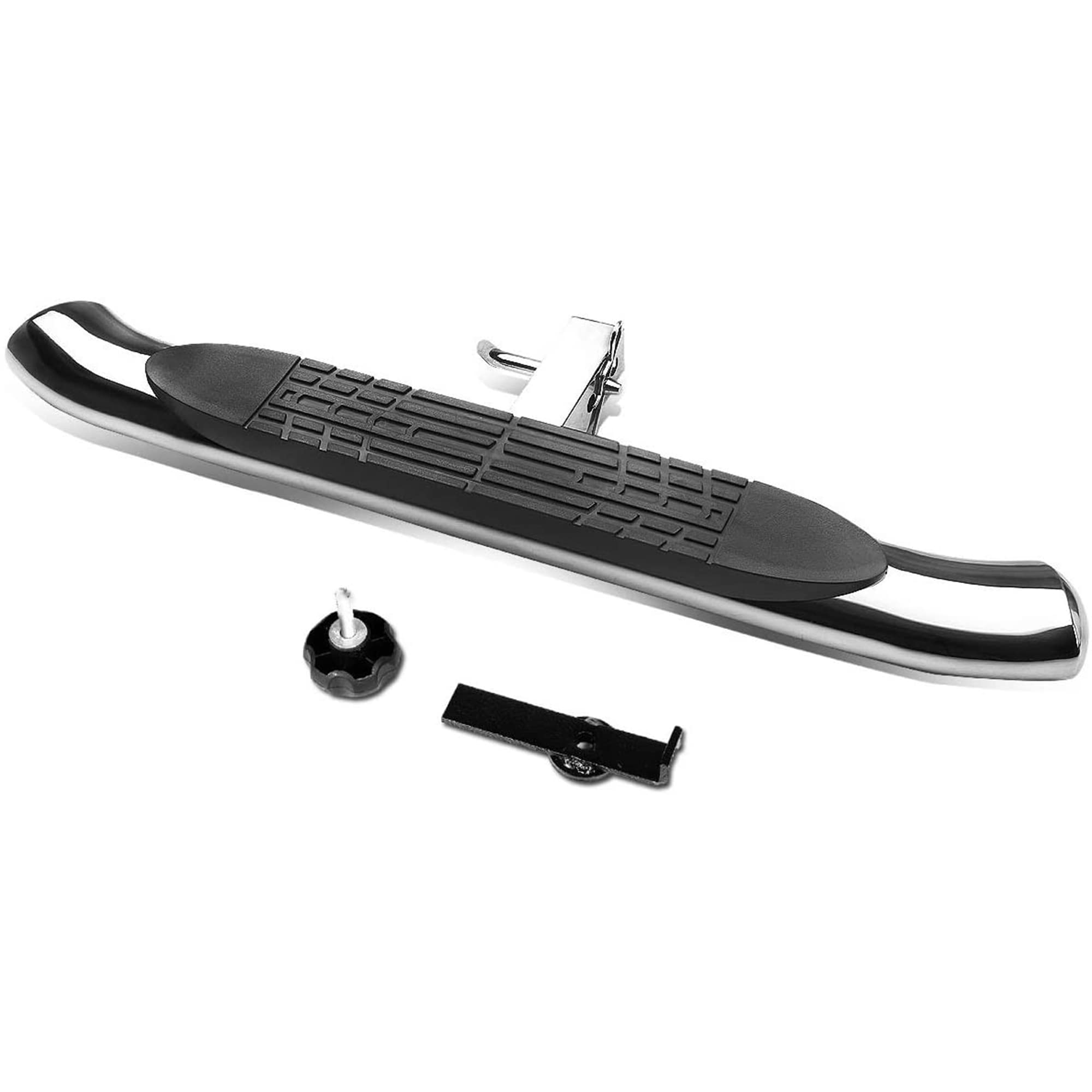 Black Horse Stainless Steel Rear Hitch Step - Universal Fit for Class III 2