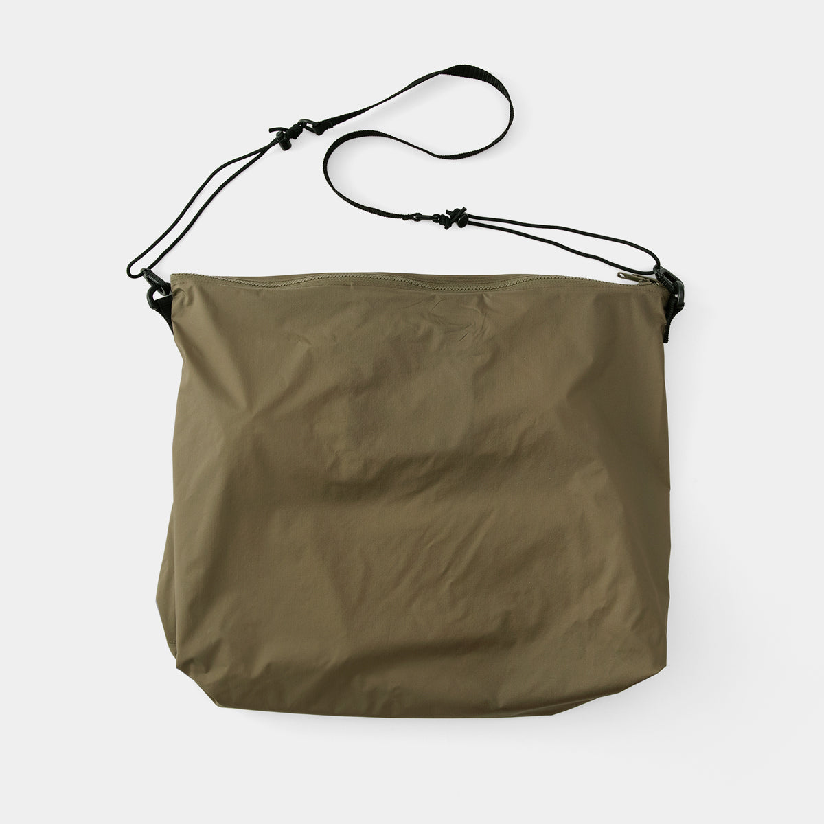TRAVELER'S COMPANY x TO&FRO Medium Olive Shoulder Bag - Durable Travel & Everyday Carry Crossbody Purse for Men & Women