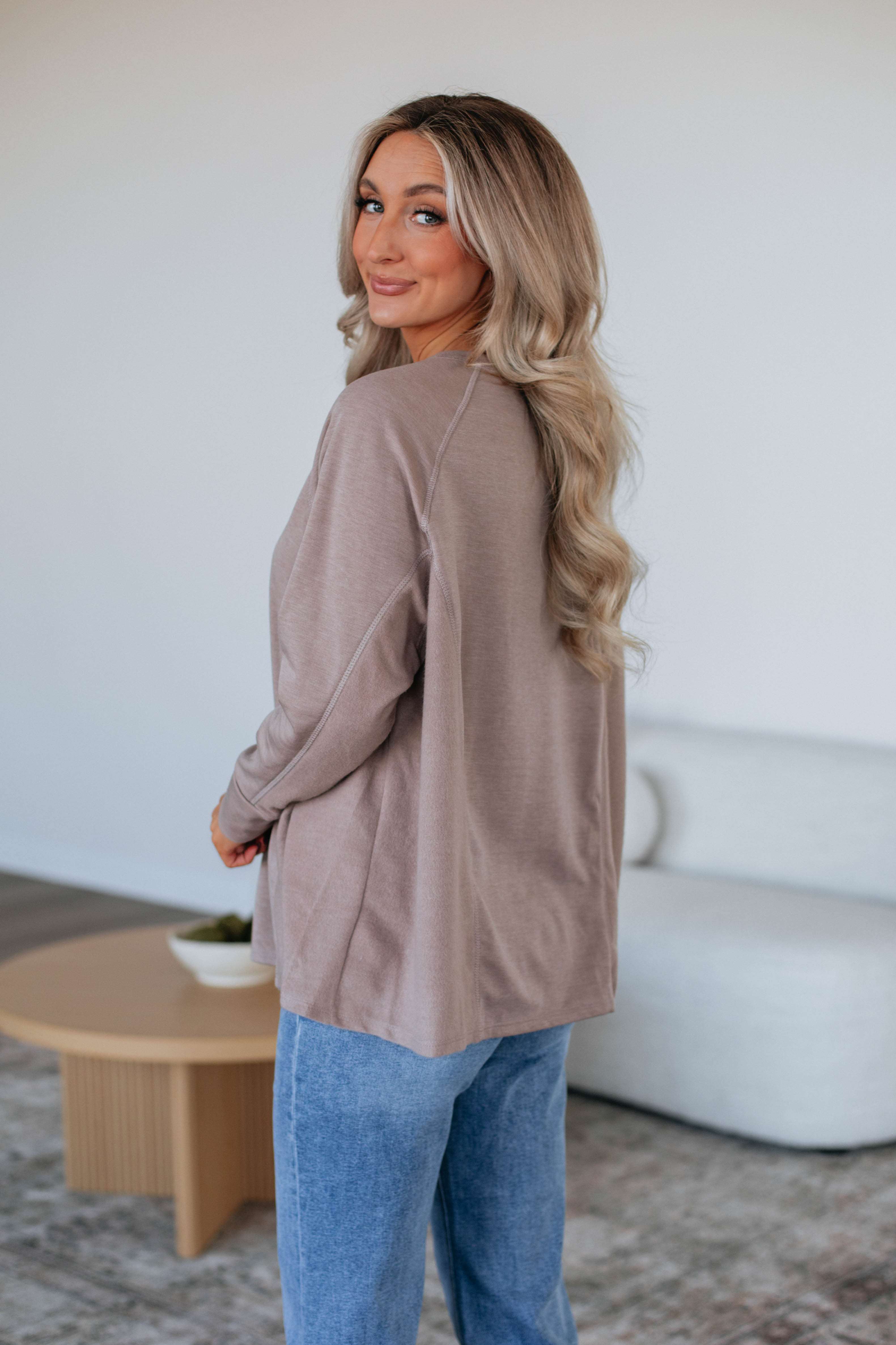 Jovelle Oversized Top for Women - Trendy Loose Fit Blouse for Casual & Layering | Perfect for Everyday Wear, Office & Outings