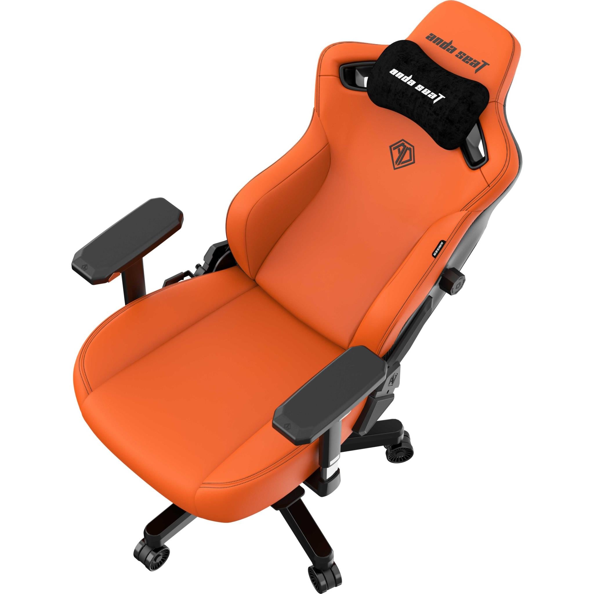 Anda Seat Kaiser 3 Series Premium Gaming Chair - Ergonomic Office Chair with Adjustable Lumbar Support & Headrest, Large Size in Vibrant Orange | Perfect for PC Gaming, Esports, and Home Office Workstations