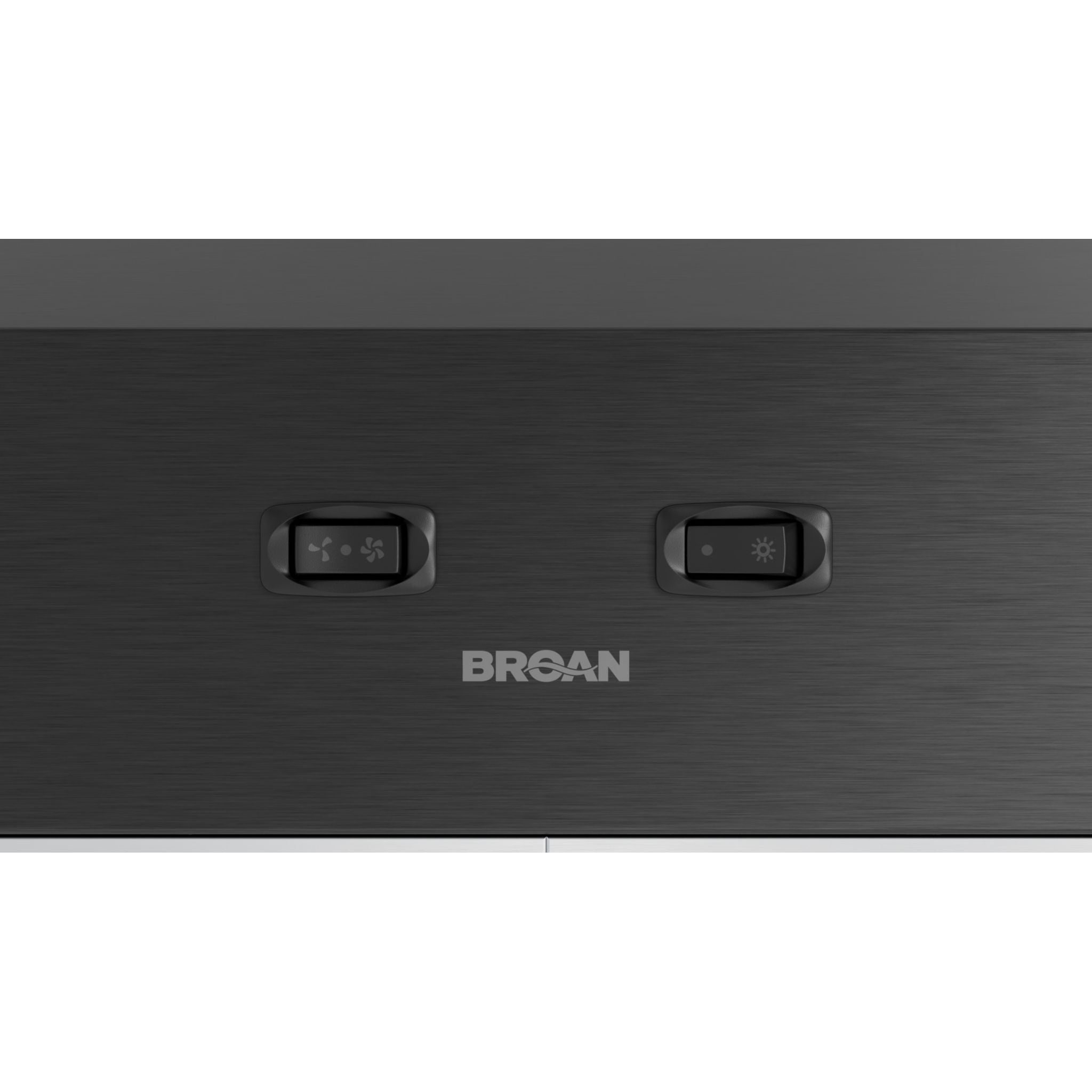 Broan MTR1303BL 30-Inch Under Cabinet Range Hood - Black Stainless Steel Kitchen Ventilation for Stove, Cooktop & Oven - Powerful 390 CFM Exhaust Fan with LED Lighting & 2-Speed Fan Control
