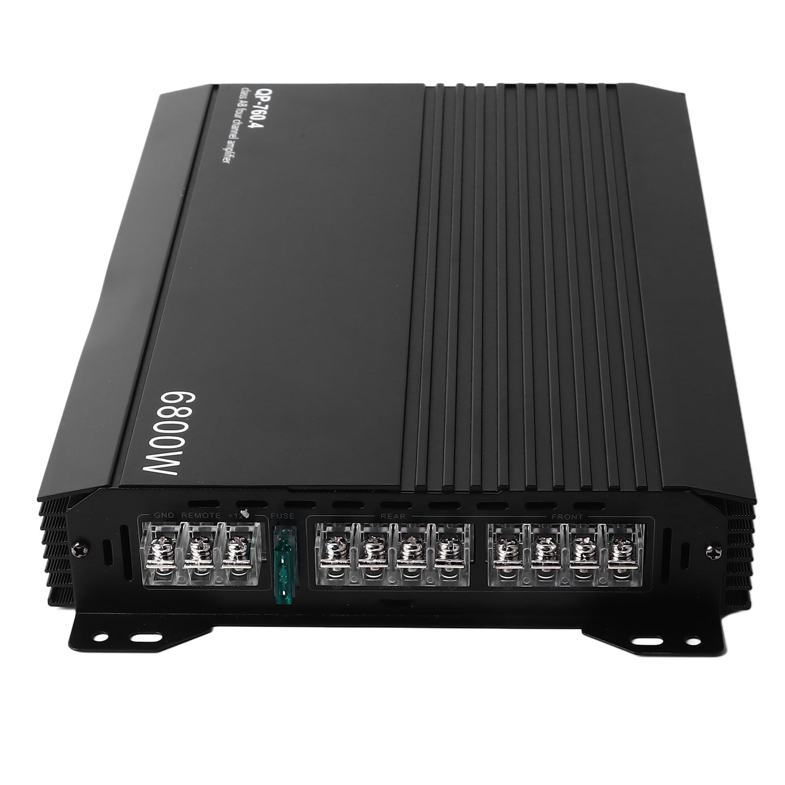 4 Channel Car Stereo Amplifier - High Power Aluminum Alloy Body with Superior Heat Dissipation for Enhanced Car Audio Performance | Perfect for Car Audio Upgrades, Road Trips & Bass Boost