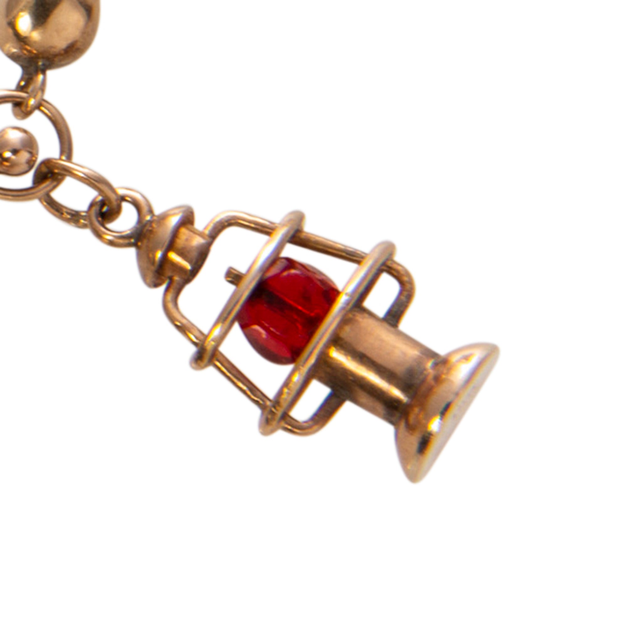 Vintage 18K Gold Mixed Charms Bracelet - Elegant Layered Jewelry for Women - Perfect for Everyday Wear, Gift Giving & Special Occasions