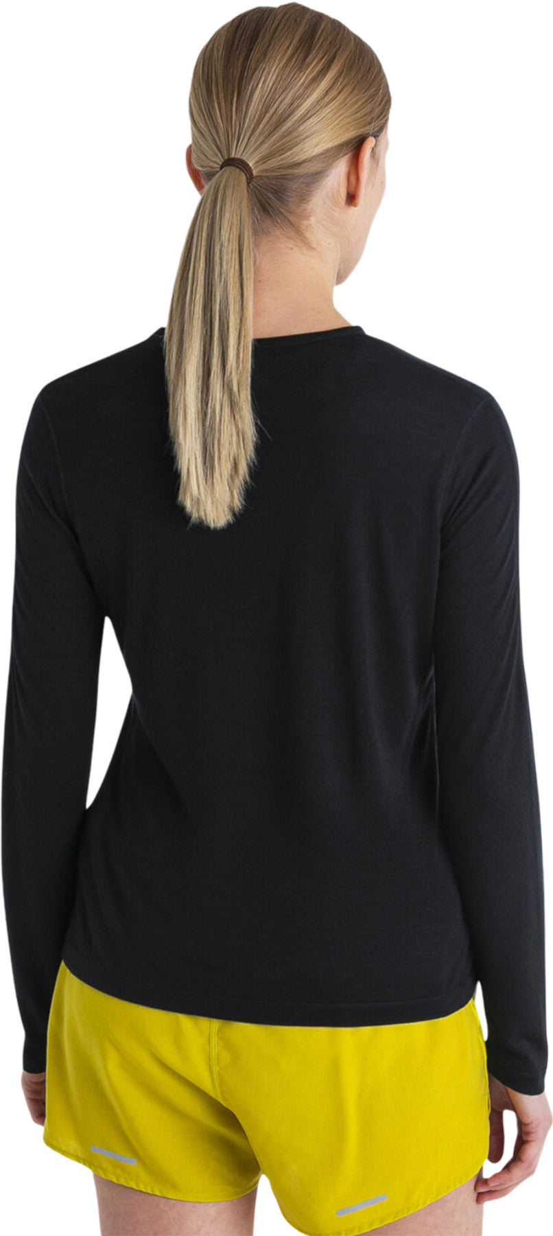 125 ZoneKnit Energy Wind Merino Blend Long Sleeve T-Shirt for Women - Breathable & Warm Base Layer for Hiking, Running & Outdoor Activities
