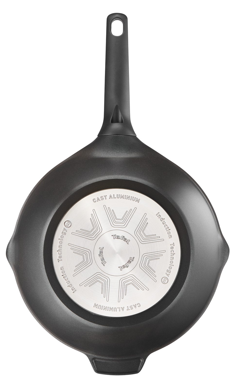 Tefal Aroma 28cm Cast Aluminum Black Non-Stick Wok Pan - Induction Compatible, Gas & Electric Stove Safe - Perfect for Stir-Fry, Sautéing & Asian Cooking