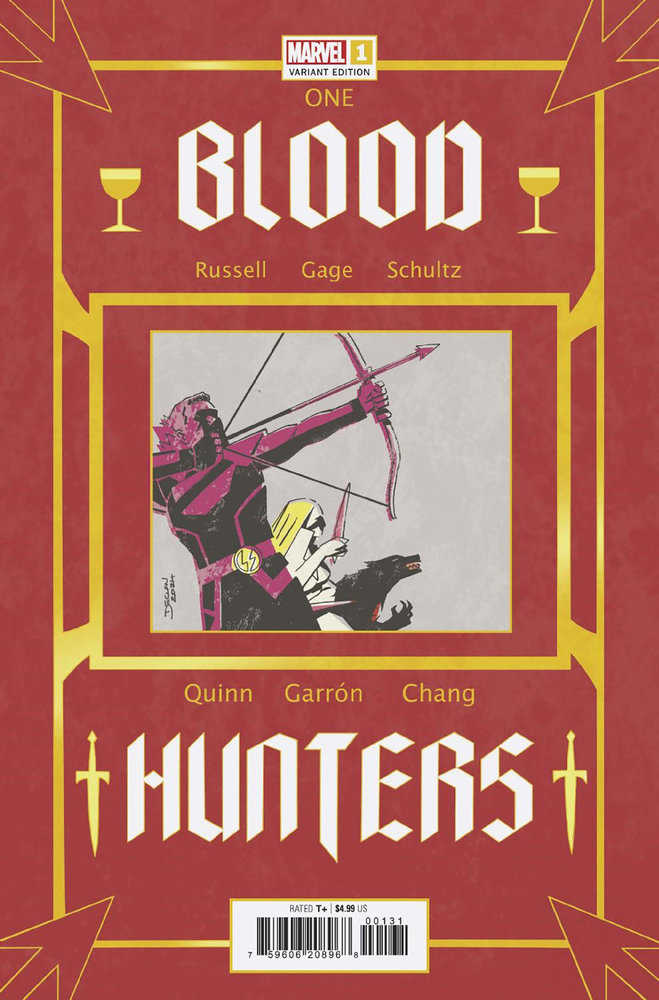 Blood Hunters #1 Declan Shalvey Variant Cover - Limited Edition Comic Book for Collectors & Marvel Fans | Perfect for Display, Gifts & Comic Conventions