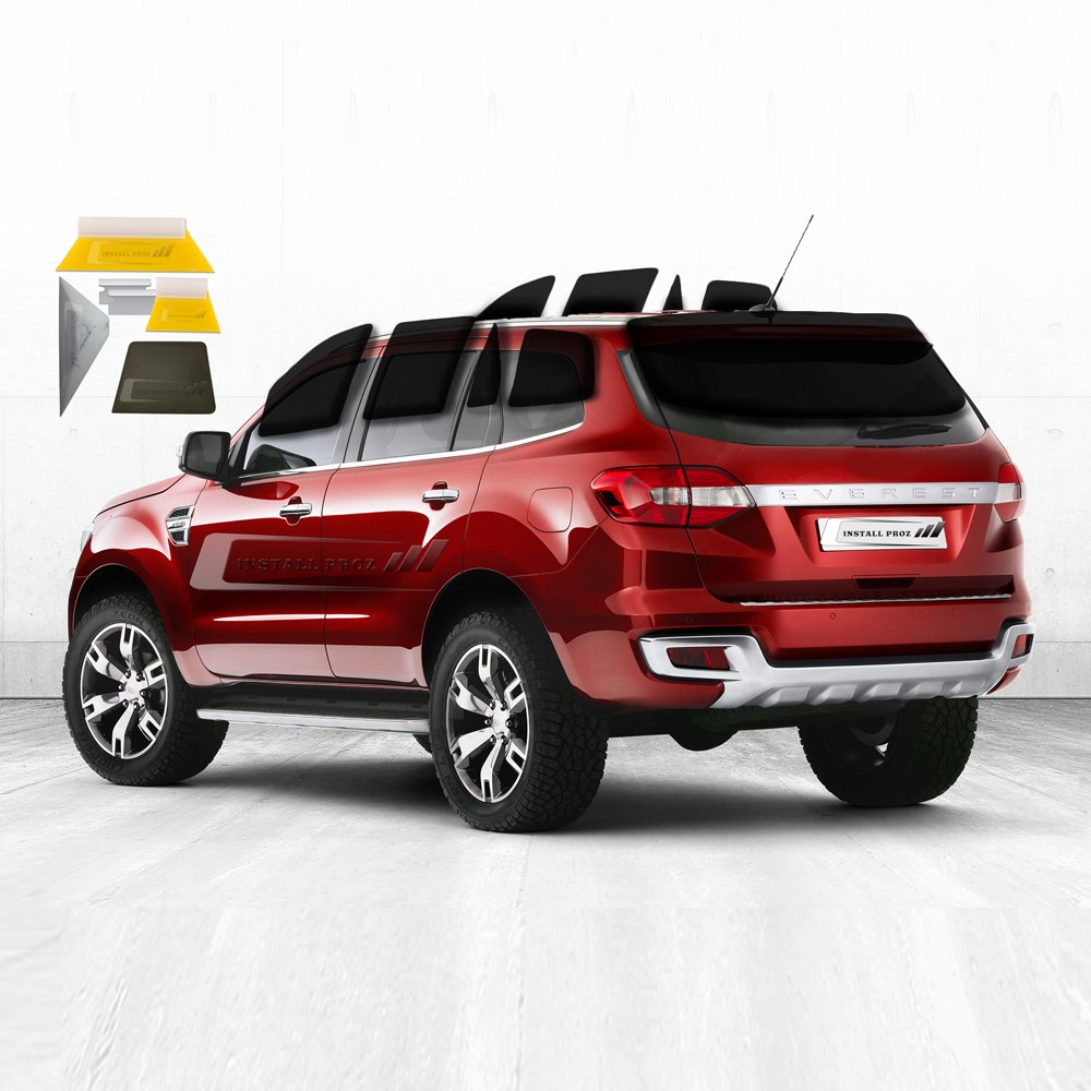 Premium Car Window Tint Kit - Computer Cut for Any Vehicle - Complete DIY Tinting Set with Tools - Perfect for Heat Reduction, UV Protection & Privacy