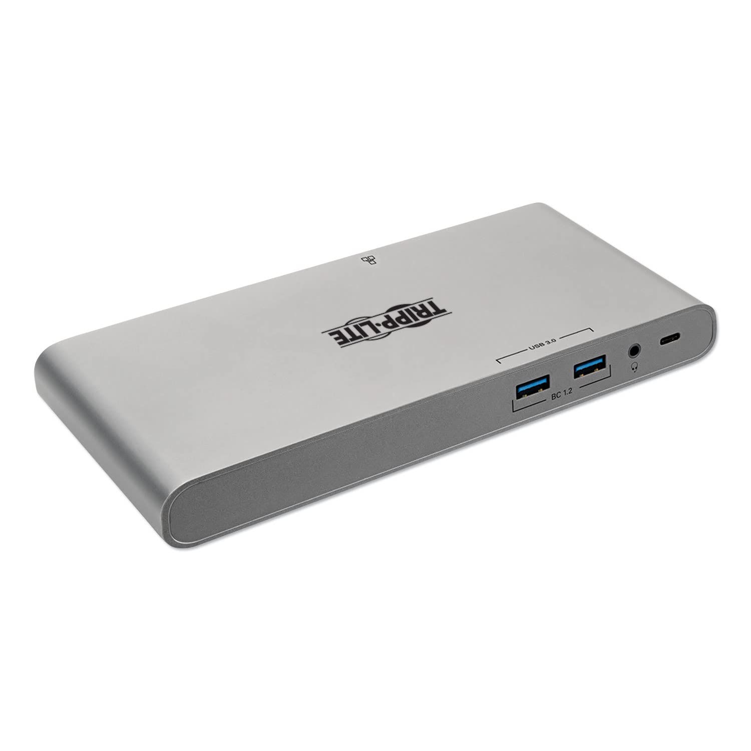 Tripp Lite USB C Docking Station with 12 Ports - USB-C Hub with HDMI, VGA, DisplayPort, Gigabit Ethernet, 100W PD Charging - 4K@30Hz - Portable Thunderbolt 3 Dock for MacBook Pro/Air, Dell XPS, HP, Lenovo - Perfect for Home Office, Remote Work & Multi-Monitor Setup