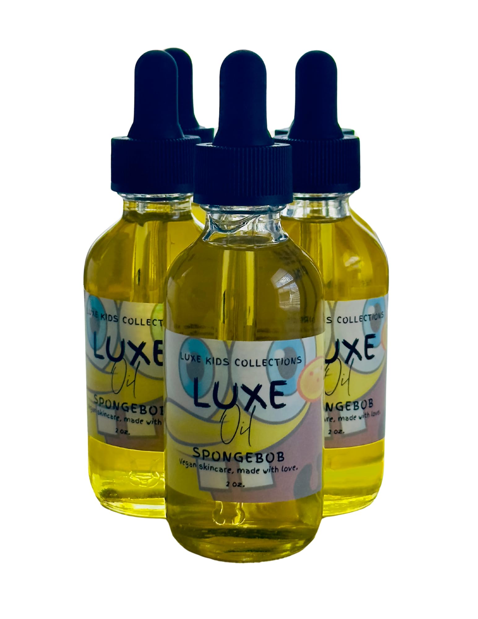 SpongeBob Pineapple Scented Body Oil for Kids - Luxe Skincare Collection - Perfect for Baby Massage & Moisturizing
