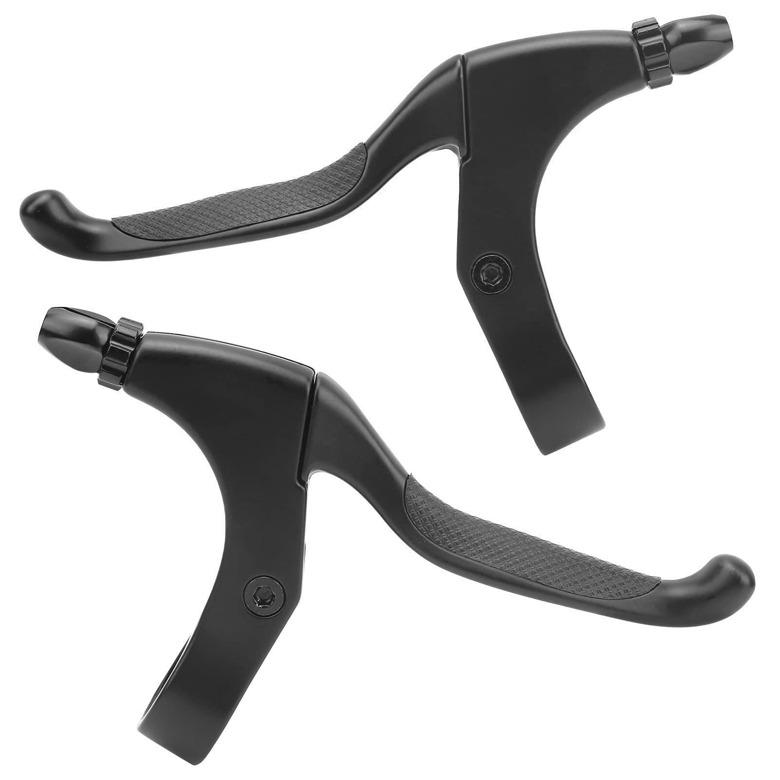 High Performance Aluminum Alloy Brake Lever for Mountain & Folding Bikes - Durable Cycling Accessory with Silicone Grip for Comfortable Riding | Perfect for Trail Adventures & Urban Commutes