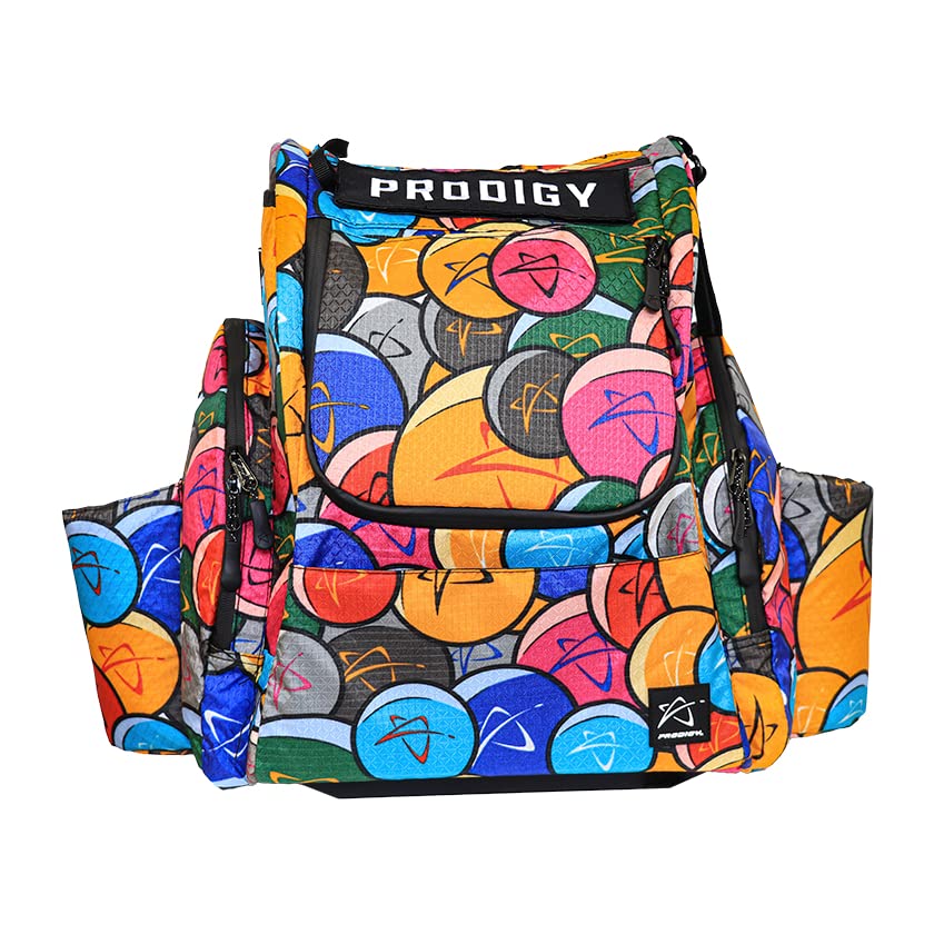 Prodigy Disc Golf BP-2 V3 Backpack - Premium 26+ Disc Storage Organizer - Tear & Water Resistant Practice Bag for Disc & Frisbee Golf - Perfect for Tournaments, Practice Sessions & Outdoor Adventures