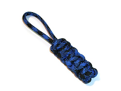 RedVex Zipper Pulls - Paracord Cobra Lanyards for Knives & Gear (10 Pack) - Outdoor & EDC Use