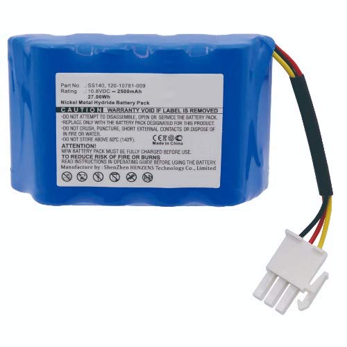 Synergy Digital Survey GPS Battery 10.8V 2500mAh Ni-MH Replacement for Sunrise Telecom 120-10781-009 & SS140 - Perfect for Land Surveying, Construction Mapping, and Outdoor Navigation Equipment