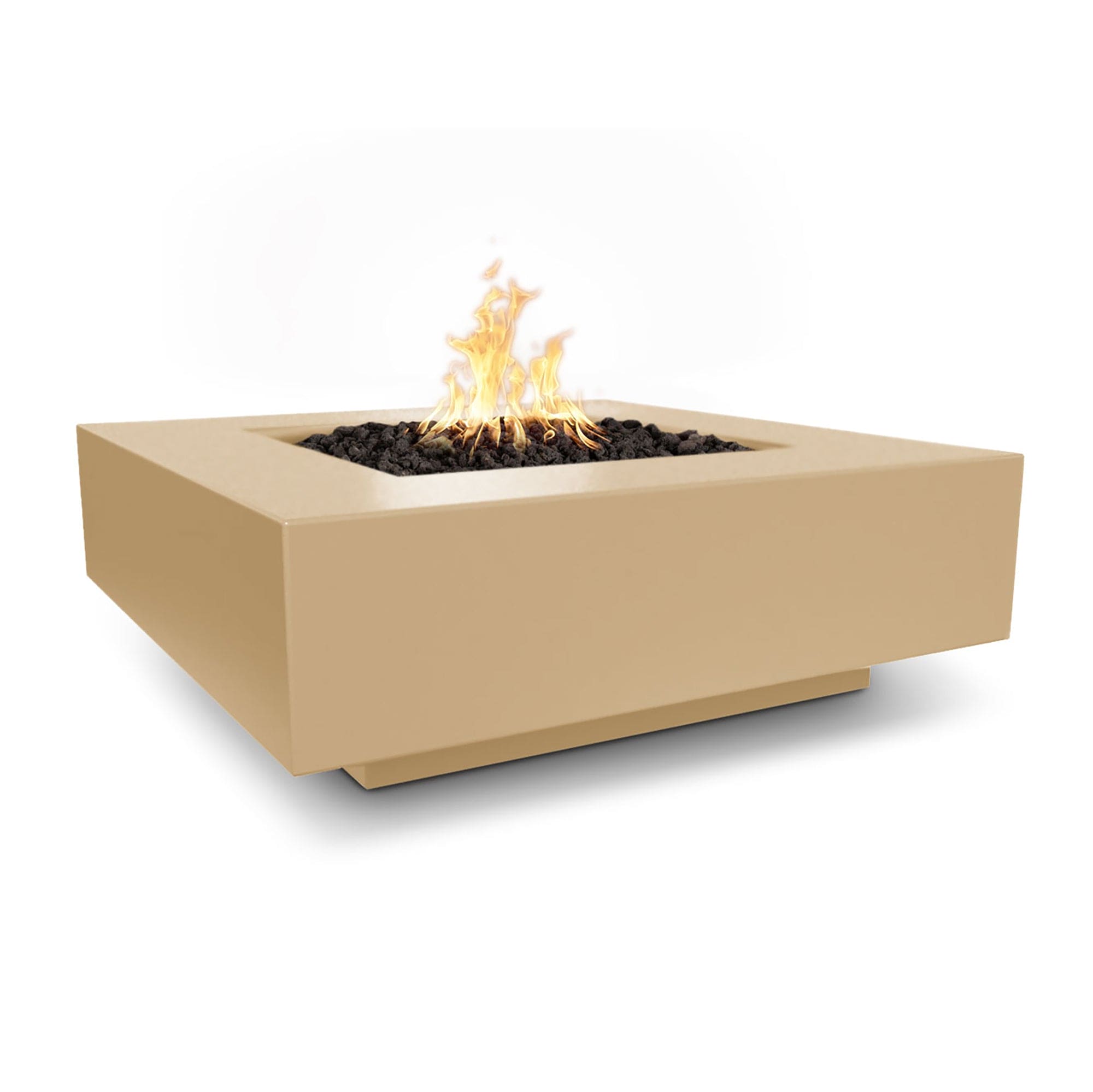 Premium Powder Coated Square Fire Pit for Outdoor - Patio, Backyard, Camping & Garden Gatherings