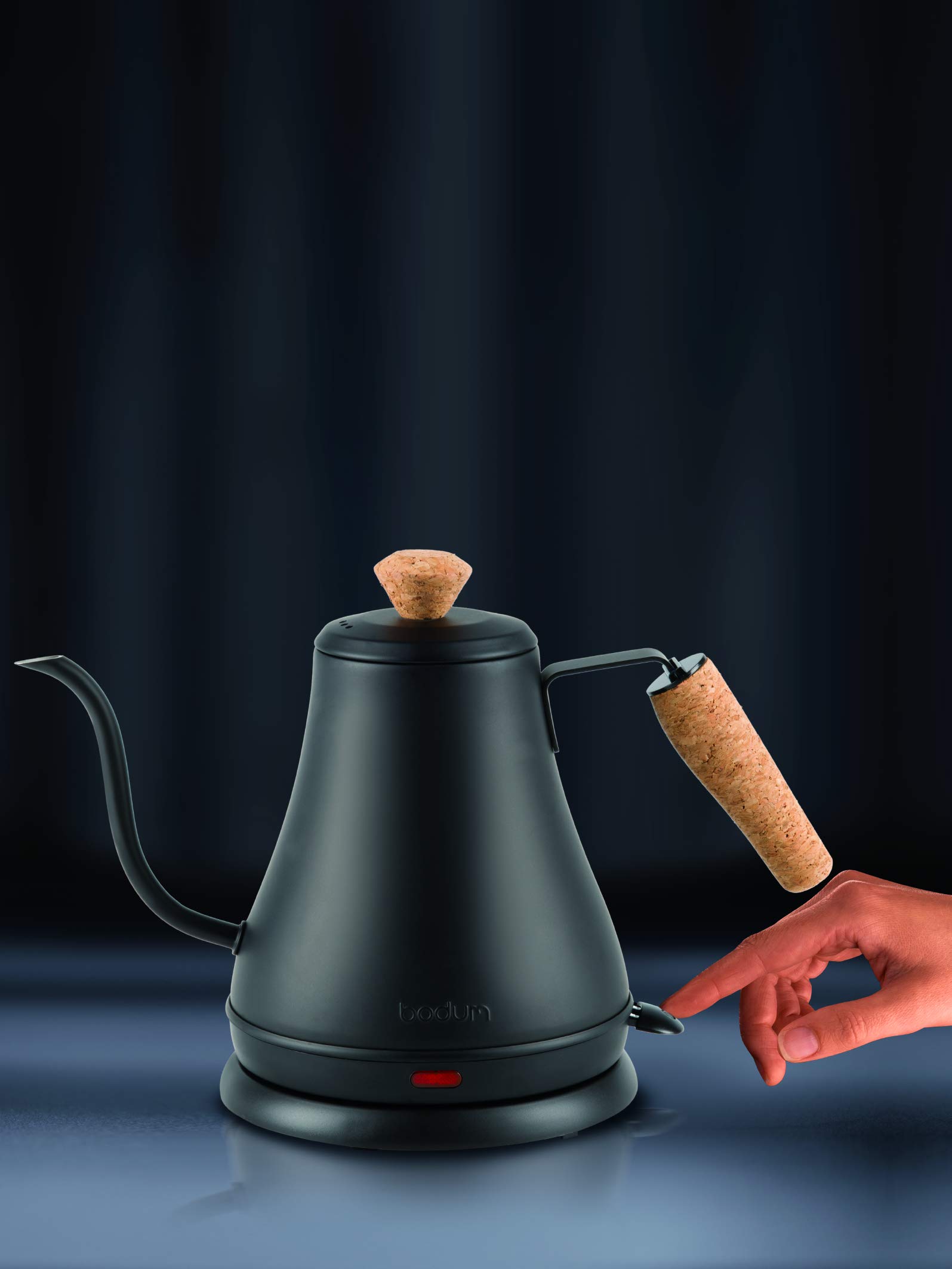 Bodum Bistro Electric Milk Frother 10oz & Melior Gooseneck Electric Kettle 27oz - Perfect for Coffee & Tea Lovers at Home or Office