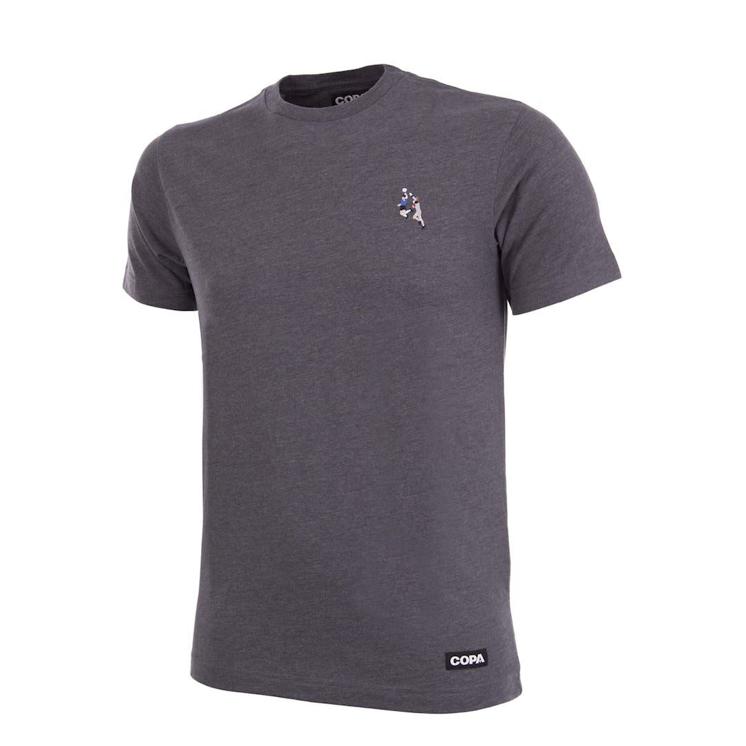 COPA Football Hand of God Embroidery T-Shirt - Vintage Soccer Jersey for Fans - Perfect for Match Days & Casual Wear
