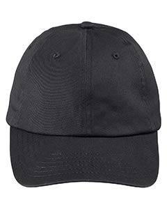 Unstructured 6-Panel Cap OS Black - Stylish & Comfortable Baseball Hat for Outdoor Sports & Casual Wear