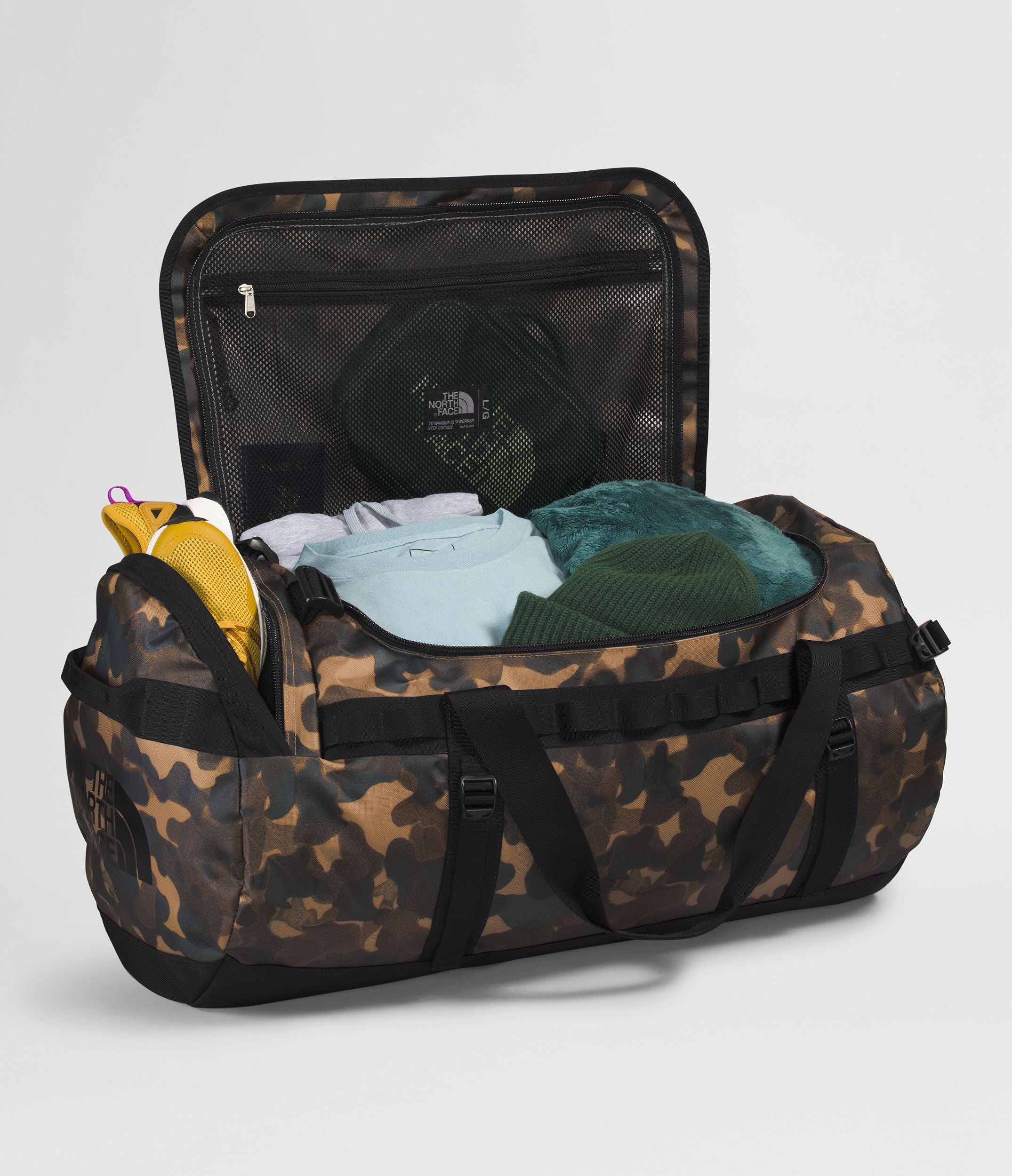 The North Face Base Camp Duffel Bag - Large Waterproof Travel Duffel for Camping, Hiking & Outdoor Adventures - Perfect for Gear Storage & Adventure Travel