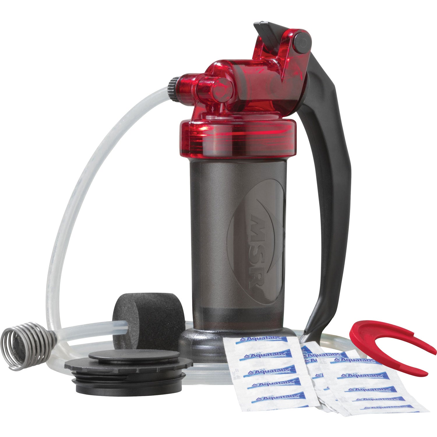 MSR MiniWorks EX Microfilter Water Purifier System - Portable Camping & Backpacking Filtration for Hiking, Travel & Emergency Preparedness