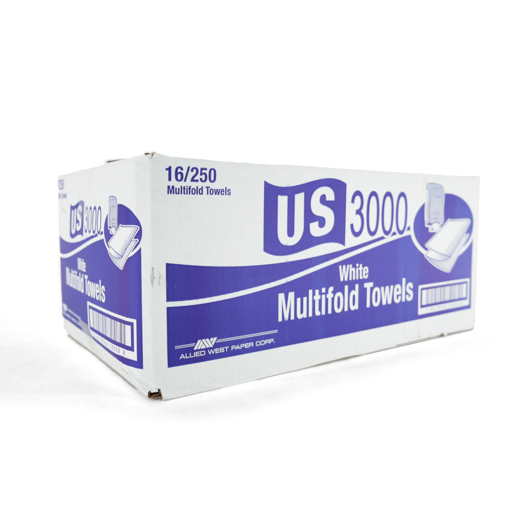 Premium White Multifold Hand Towels - 100% Recycled Paper (4000/Case) | Bulk Commercial Towels for Restaurants, Hotels, Offices & Home Use