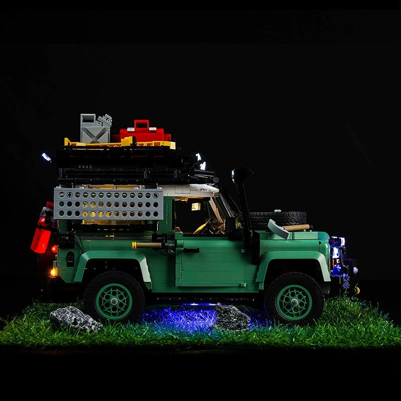 2336PCS Land Rover Classic Defender 90 Building Blocks Set - Perfect for Adults & Kids, STEM Educational Toy, Creative DIY Model Car Kit for Home Decoration, Birthday Gifts & Collectors