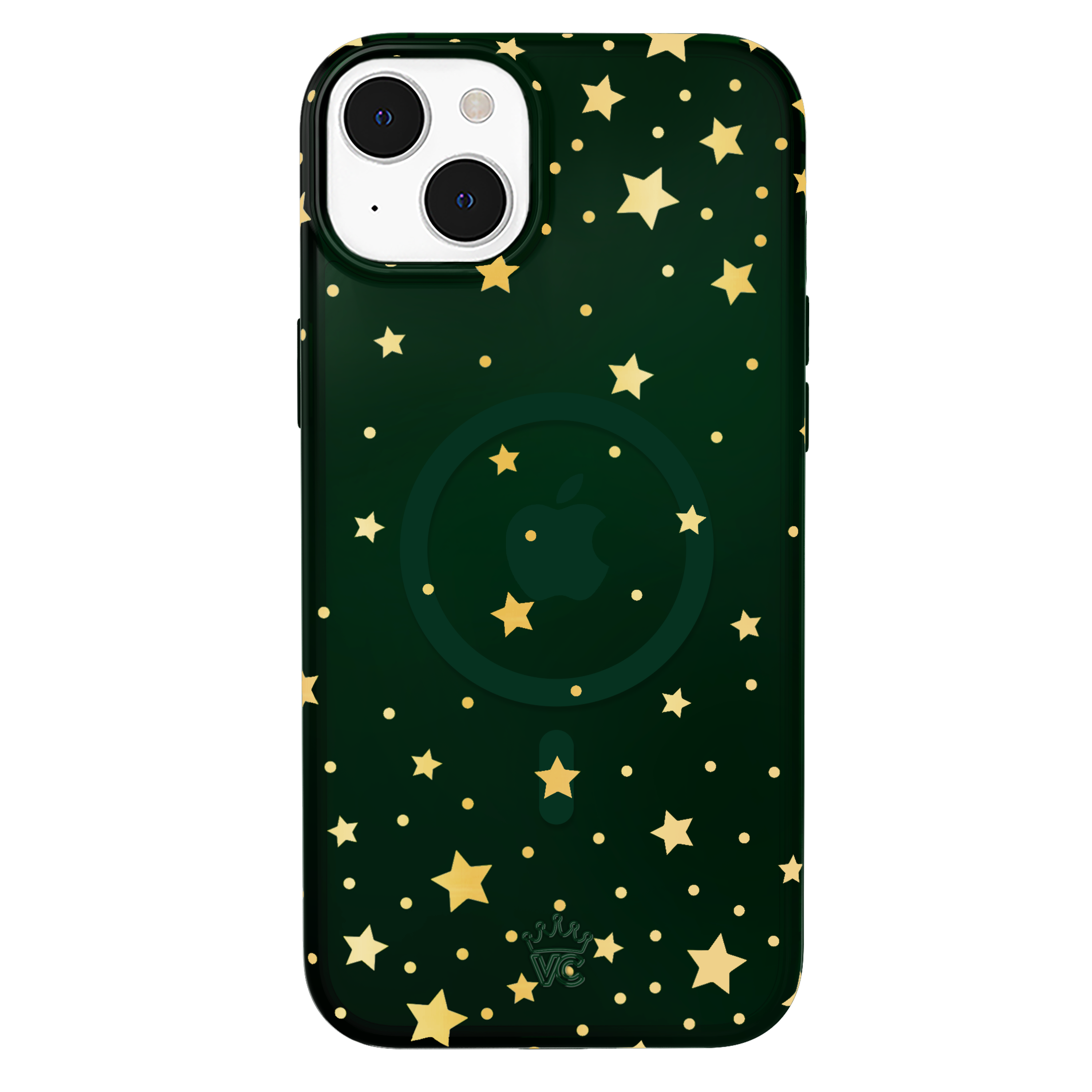 Evergreen Stars iPhone Case - Durable Protective Cover for iPhone 13/14/15 Pro Max - Slim Shockproof Design - Perfect for Outdoor Activities, Travel & Daily Use