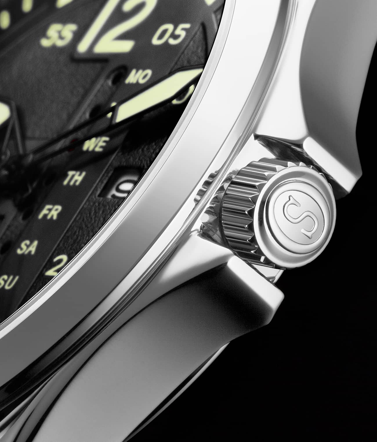 Aeronaut 3916 43mm Quartz Aviator Watch for Men - Stylish Pilot Chronograph for Aviation Enthusiasts & Everyday Wear