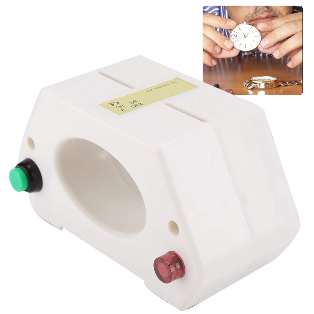 Professional Watch Magnetizer Demagnetizer Tool for Mechanical & Electrical Wristwatches | 115-230V US Standard | Perfect for Watch Repair Shops, Jewelers & Home Watch Maintenance