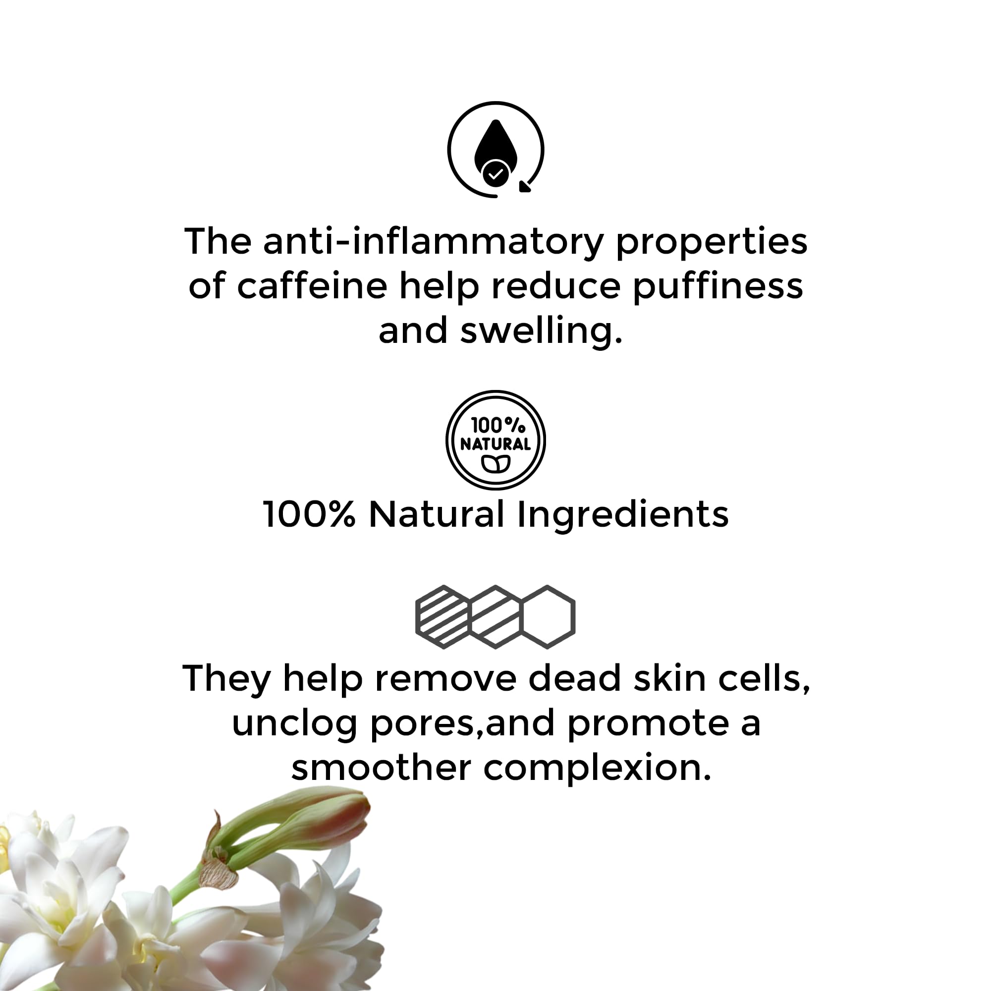 MY MONDAY | 100% Ayurvedic Robusta Coffee Face Scrub - Exfoliates Dead Skin Cells & Softens Skin | 50ml | Perfect for Morning Skincare Routine & Spa Day at Home