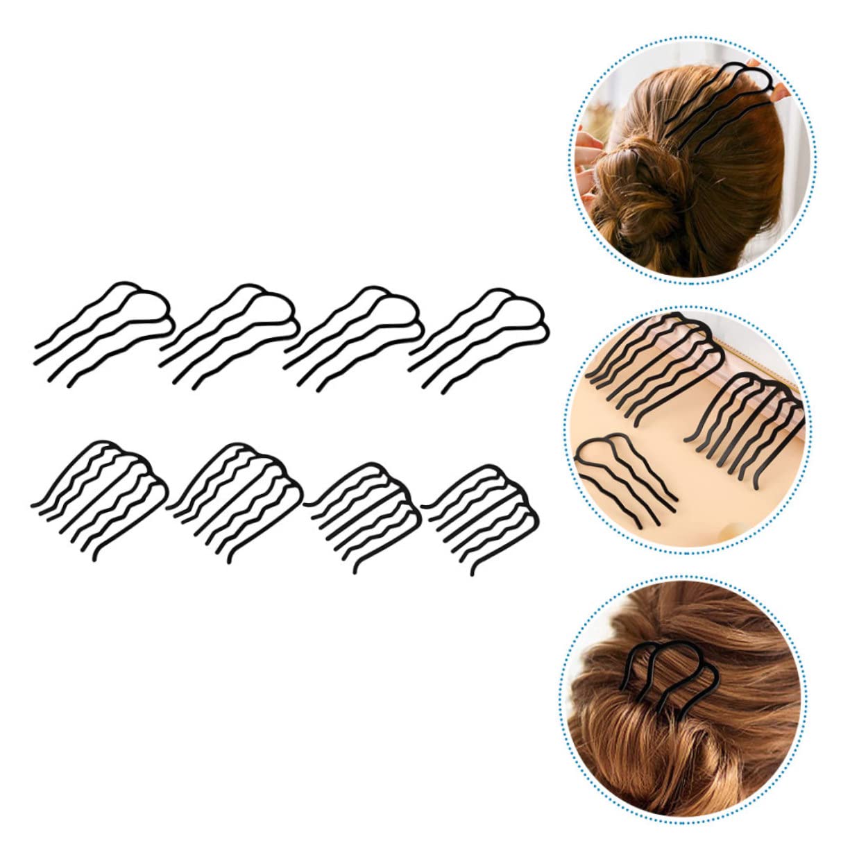 Beavorty 8pcs Hair Combs Set for Women - DIY Hairstyles & Styling Accessories