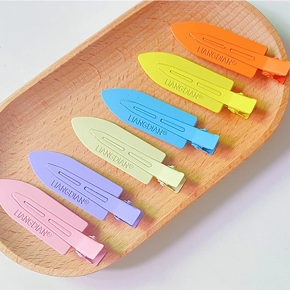 5-Piece No Bend Hair Clips Set - Translucent Glitter Hair Clips for Women & Girls, No Crease Hair Accessories for Makeup, Styling & Salon Use